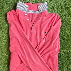 Vineyard Vine Long Sleeve Polo